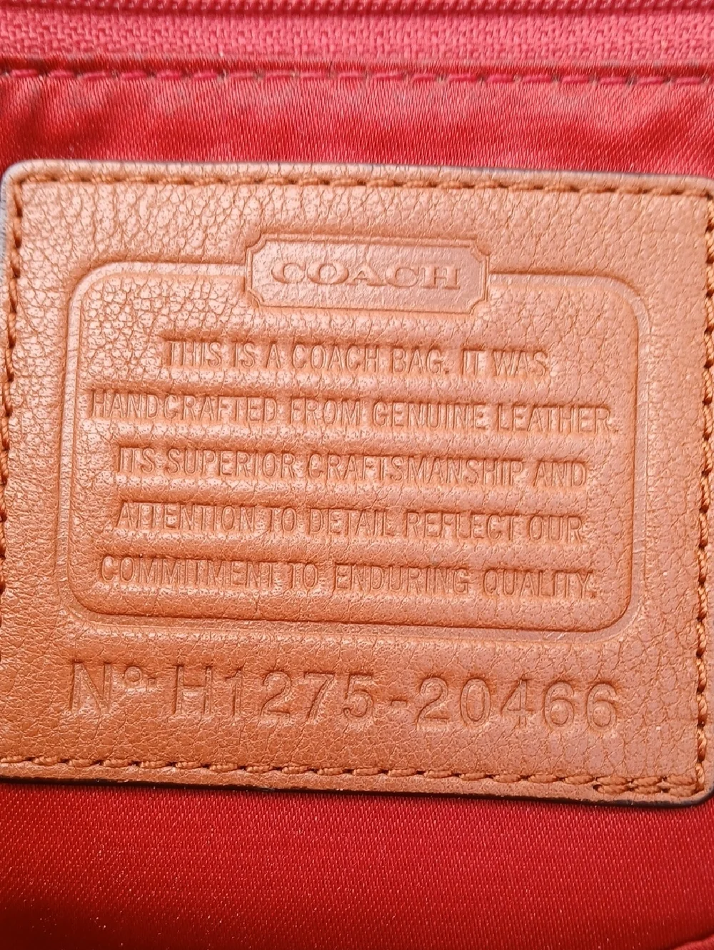 Coach madison chain